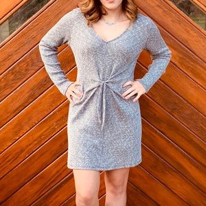 Grey Sweater Dress